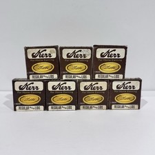 Vintage Kerr Regular Mason Lids 7 Boxes Of 12 Mason Jar Canning