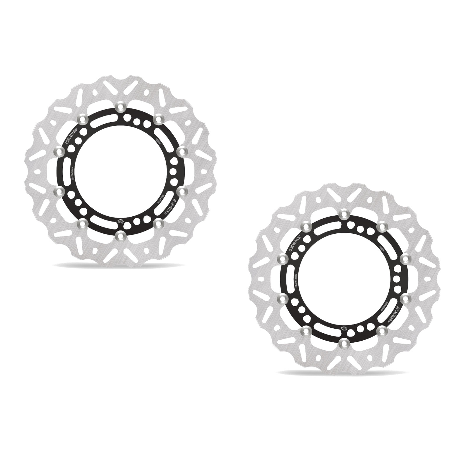 Brake Discs for KAWASAKI Z 7 HYBRID ABS 2024 Front Nitro Floating Alu MotoMaster