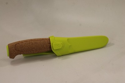 Morakniv Floating Fixed-Blade Fine Edged Stainless Steel Knife Green 13686