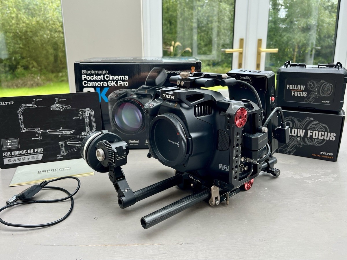 6k Pro Bmpcc 4k Used For Sale Blackmagic Design Pocket Cinema