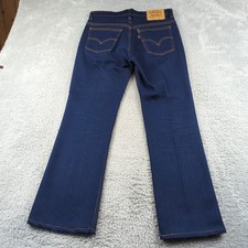 Vintage 80s Levis Jeans Mens Fit 31x29 Blue 517 Bootcut Flex ESP USA Made Denim