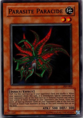 Parasite Paracide PSV-EN003 Pharaoh's Servant Yu-Gi-Oh Unlimited MP