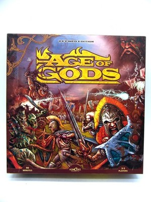 AGE OF GODS Revised Edition ASMODEE Editions 2007 englisch GEBRAUCHT NEUWERTIG