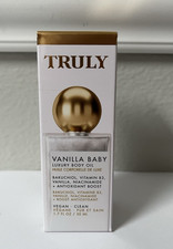TRULY Vanilla Baby Luxury Body Oil Travel Size 1.7oz/50ml NEW IN BOX  SEALED