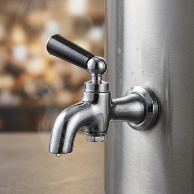 Boiler Zapfhahn hitzebeständig Messing Wasserhahn aus Vollmessing für Werkstatt