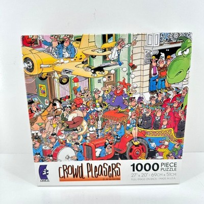 Ceaco Jigsaw Puzzle Crowd Pleasers Carnival Jan van Haasteren 1000 pc New Sealed