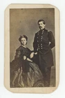 George B. McClellan & Wife CDV by New York Photographic Co., No. 234