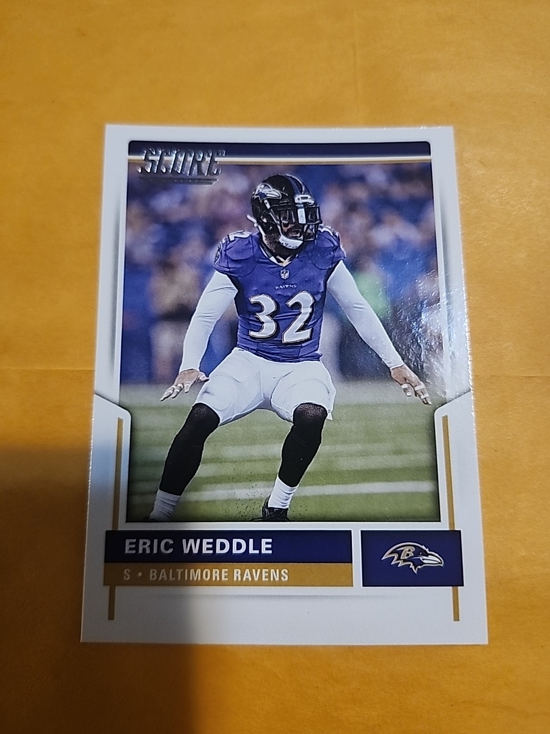 2017 Score Football Card Eric Weddle #253