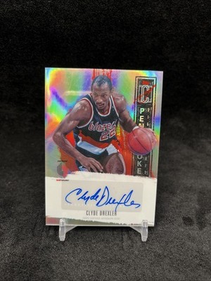 2025-26 Topps Signature Class Penstroke Clyde Drexler Auto