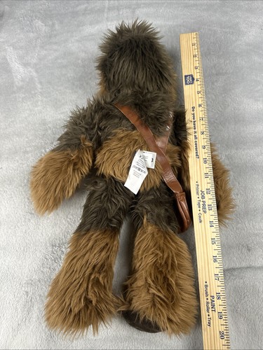 Disney Parks Star Wars Chewbacca 18" Peluche Wookie Bambola Peluche Chewie Giocattolo - Foto 5 di 5