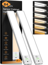 10.5 Inch under Cabinet Lighting, 6 Color Temps Motion Sensor Light Indoor, LED