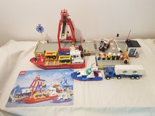 Lego System 6542 Launch & Load Seaport - Complet avec