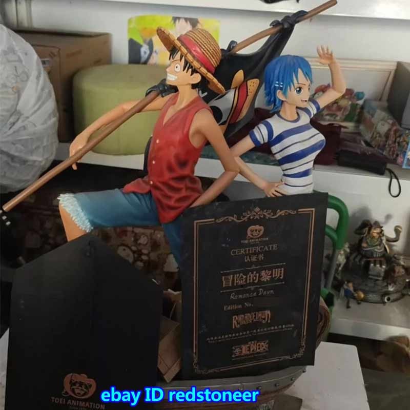 Luffy and Ann ONE PIECE ROMANCE DAW Statue Figure 1/4 Polystone