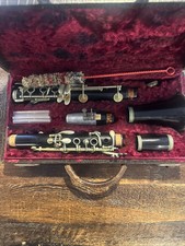 Vintage Karl Wunderlich Clarinet With Original Box Case