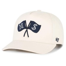 Minnesota Twins '47 Brand Natural Hitch Alternate Logo Adjustable Hat