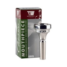 Denis Wick Classic Trombone Mouthpiece Silver Plated, 5880-6BS - Medium Backb...