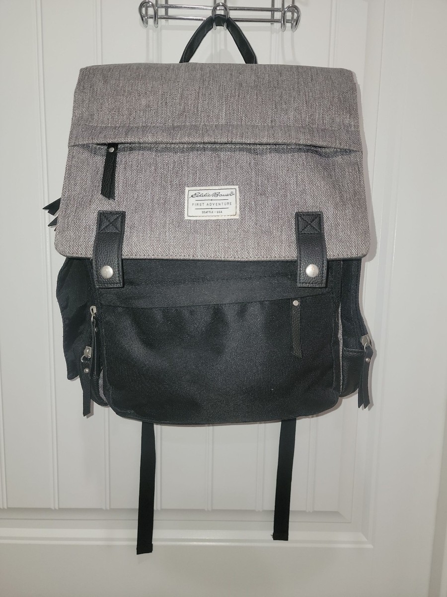 Eddie Bauer Baby Brezza Cascade Sport Backpack Diaper Bag Missing