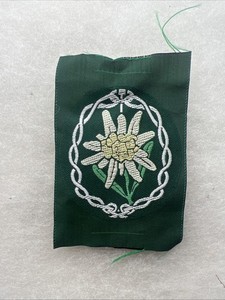 WW2 German Mountain Troop Sleeve Insignia Patch Reproduction (EE871