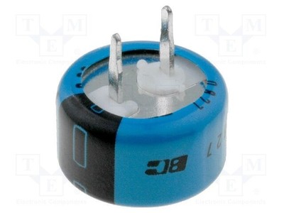 Superkondensator THT 033F 55VDC Wym.korp: Ø13x7mm EDLC Z1C2