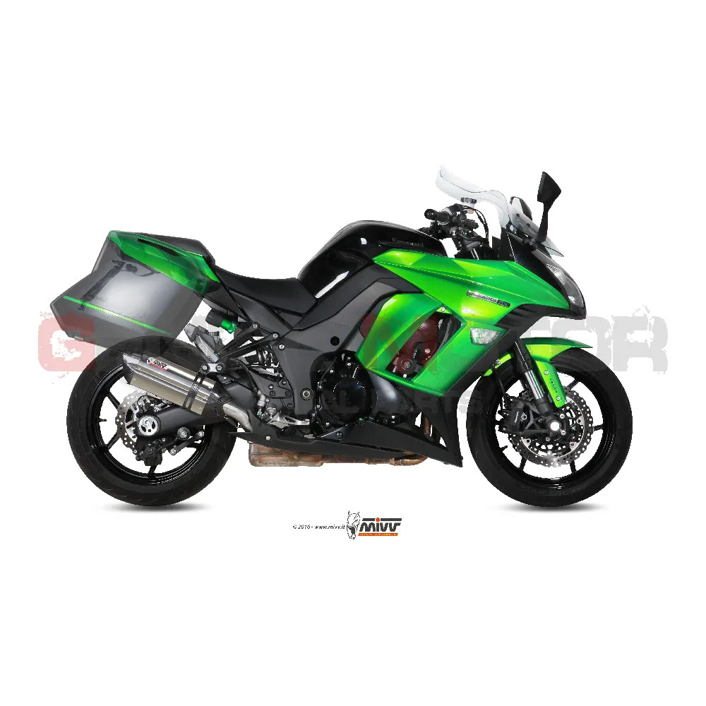 Mivv Approved Exhaust Mufflers Suono Steel for Kawasaki Z 1000 Sx 2014 > 2020