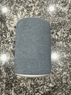 Amazon Echo Smart Speaker 3rd Gen R9P2A5 Alexa Blue Tested Works No Power Cable