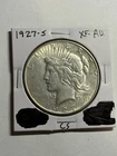 1927-S Peace Silver Dollar AU Tough Date San Francisco Mint