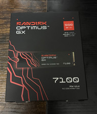 SanDisk Optimus GX 7100 500GB NVMe PCIe 4.0x4 M.2 2280 SSD 6800MB/s