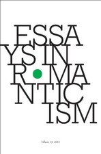 Essays in Romanticism, Volume 19 2012 by