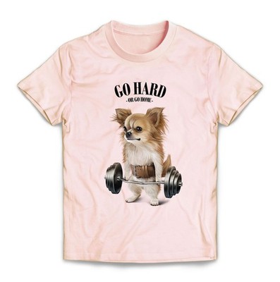 Fox Republic Chihuahua Deadlift Workout T Shirt