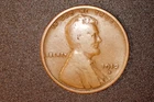 1912-S LINCOLN WHEAT CENT -  VG  - FREE SHIPPING!