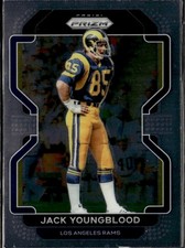 2021 Panini Prizm Jack Youngblood #73 Los Angeles Rams NFL Trading Card