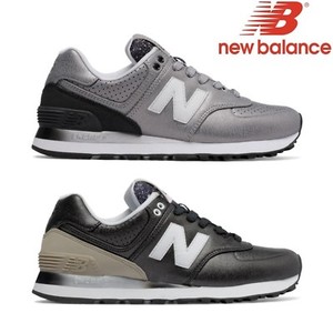 new balance 574 pelle nera