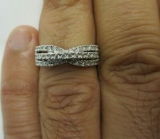 14K Gold Diamond Wedding Band Diamond 1/2 Carat   4.10 Grams  Value 4,750