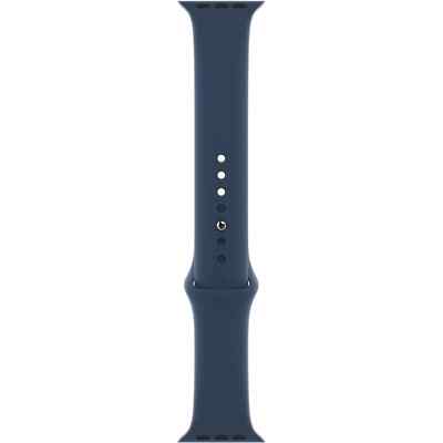Original Apple Sportarmband für Apple Watch 45 mm MKUW3ZM/A Blau Größe S/M & M/L