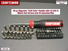 CRAFTSMAN HAND TOOLS 50pc Magnetic Torx Handle Screwdriver / Nut driver set !!