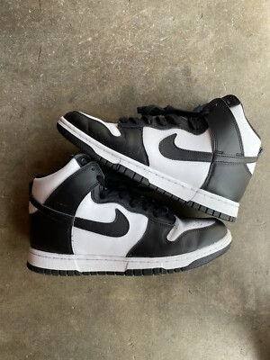 Women s Nike Dunk High Black White Panda Size 10 US W  DD1869-103