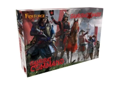Fireforge Games Samurai Wars 28mm Scale Hard Plastic Samurai Command - SWCO01-BS