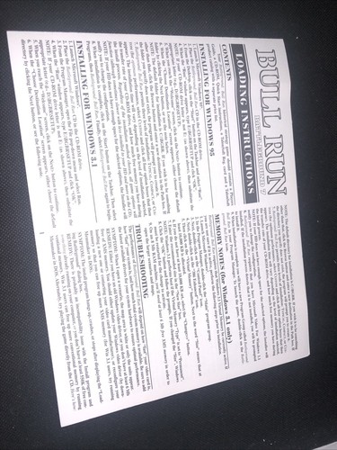 Bull Run - Battleground 7 Talonsoft PC War Game Very Good. See Photos - Picture 11 of 14