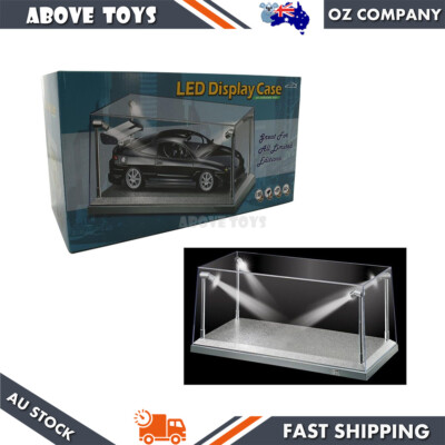 King Creation Silver LED Display Case For LEGO 42107 Ducati Panigale V4 R