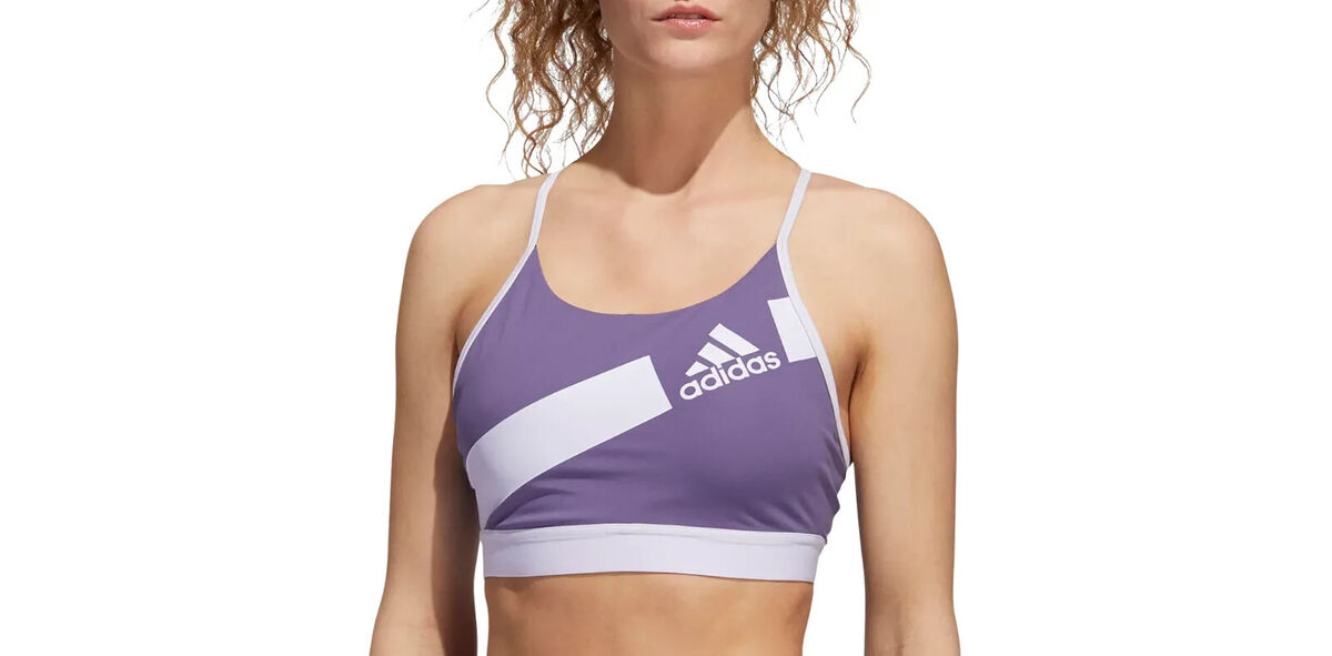 ブラジャー&ショーツ ^adidas^ No-wire strap flow tech fit bra top 4-piece set AOF ADIDAS Women's Flow Freely Disrupt 2.0 Sports Bra NWT Tech