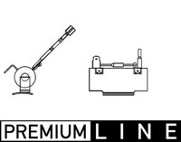 Mahle ABR 80 000P Widerstand, InnenraumgebläSe