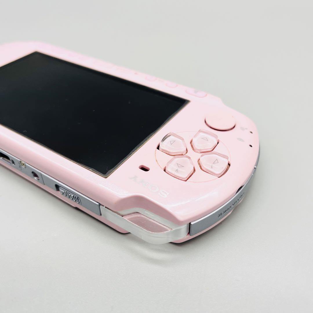 PlayStation Portable - PSP-3000 AKB ピンク　比較的美品　送料無料　② Sony PSP 3000 Playstation Portable PINK Console only