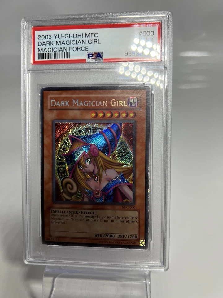 YUGIOH Dark Magician Girl MFC-000 Unlimited Dark Magicans Force PSA 4 - Image 3 of 4