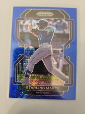 Starling Marte Blue Donut Circles 60/199 2022 Panini Prizm Baseball