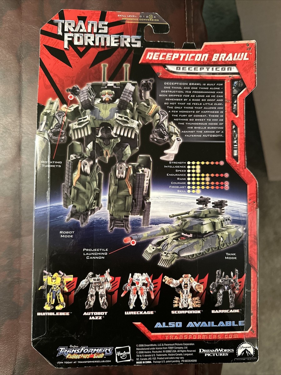 Hasbro Transformers Movie Deluxe Decepticon Brawl Action Figure