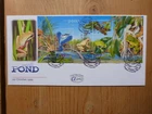 AUSTRALIA 1999 ALPHA FDC- SMALL POND 6 STAMP MINI SHEET