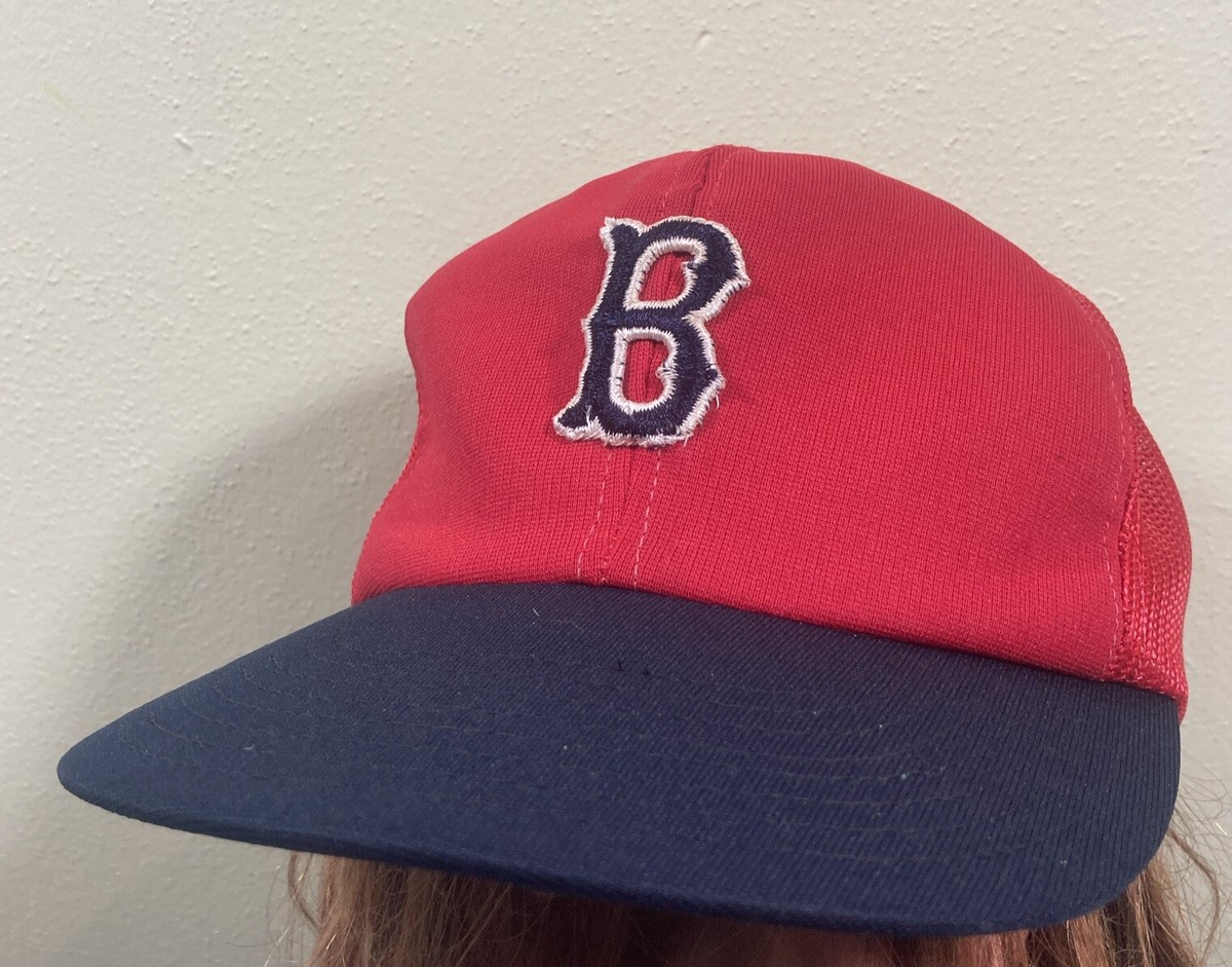 VTG Boston Red Sox Sports Specialties SnapBack Hat Cap Mesh B Logo
