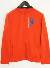 Men Peak Performance Sweatshirt Breathable Red Polyester S XNA138