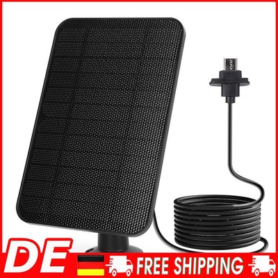 4 W 5 V Solarpanel, wasserdichtes Photovoltaik-Panel für Blink Outdoor 4 (4. Gen