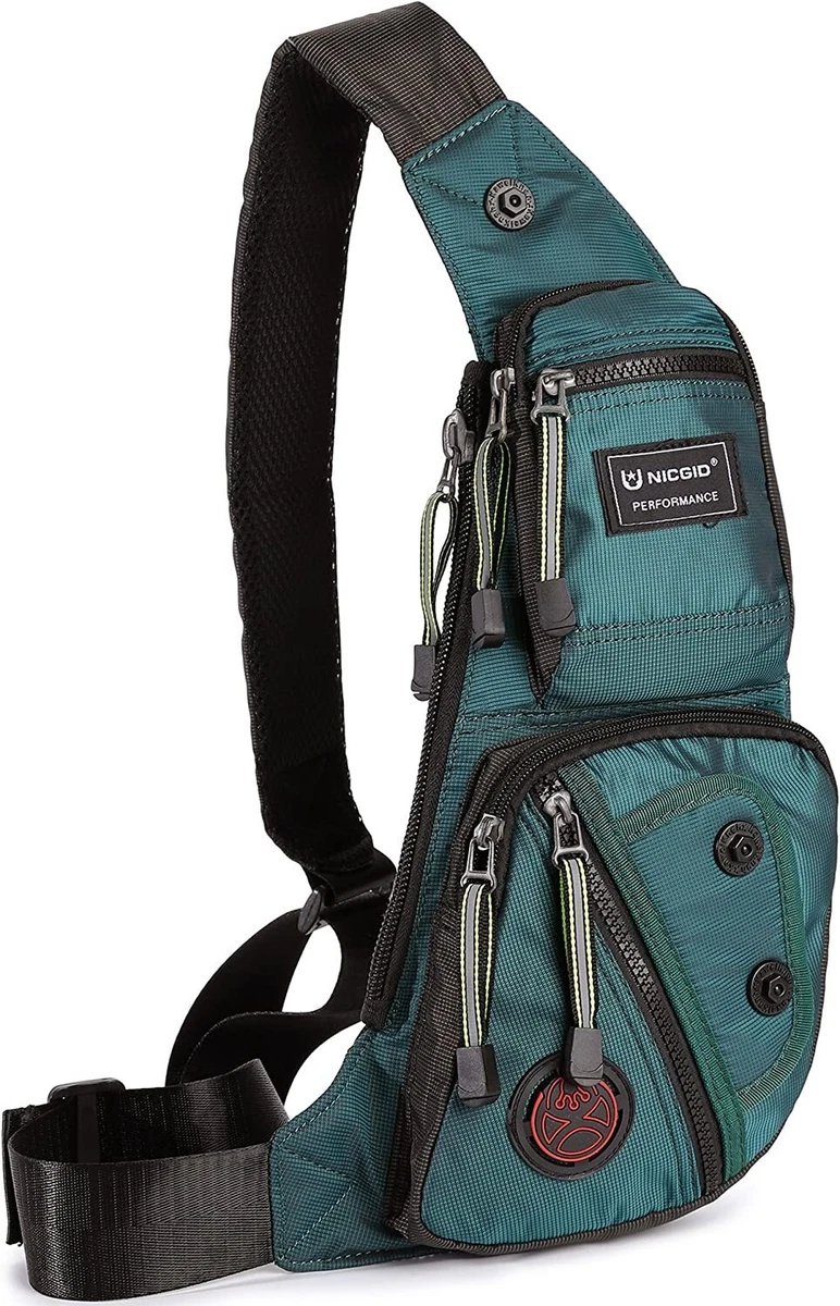 Nicgid Sling Bag Chest Shoulder Backpack Fanny Pack Crossbody Bags
